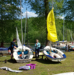 Aufbau der 420 für das Training