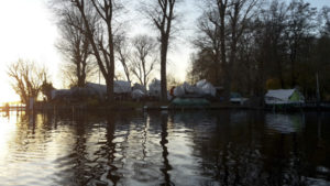 Boote im Winterschlaf